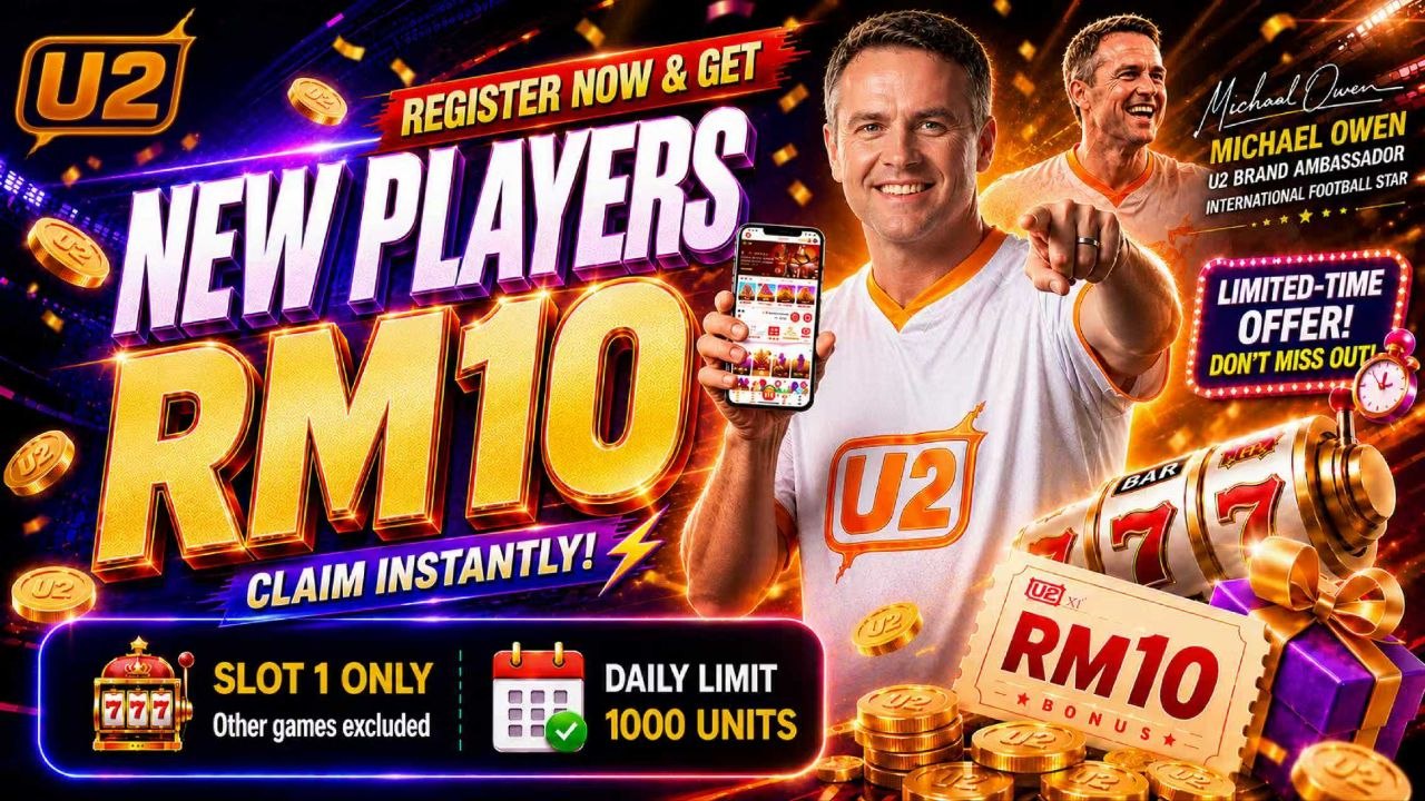 Michael Owen Named U2 Casino Official Brand Ambassador